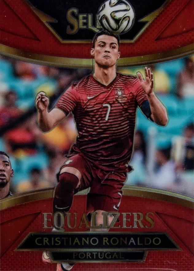 2015 Panini Select Equalizers Cristiano Ronaldo #15 Soccer Card
