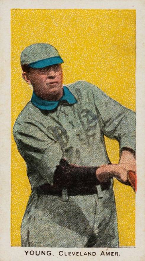 1910 Standard Caramel Young, Cleveland Amer. # Baseball Card