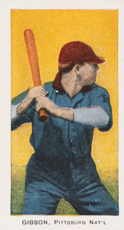 1910 Standard Caramel Gibson, Pittsburgh Nat'l # Baseball Card