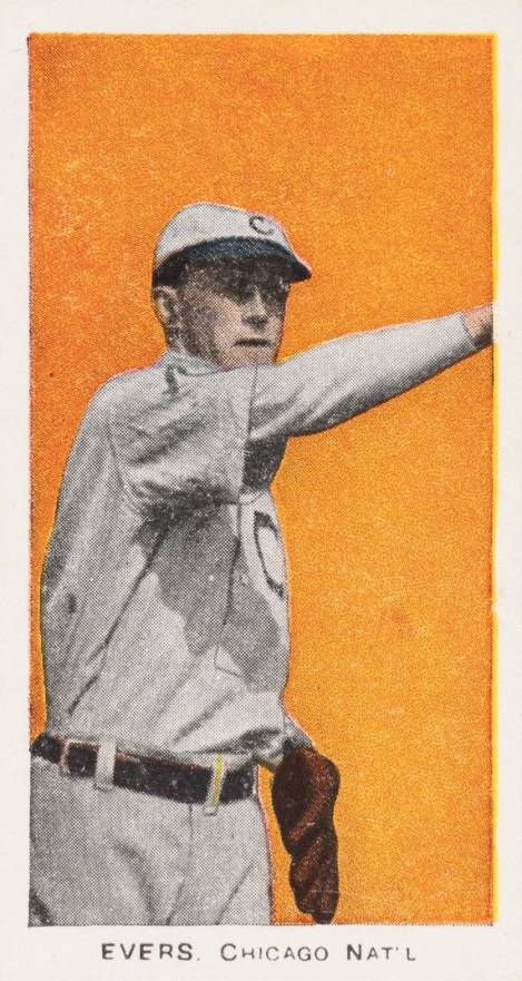 1910 Standard Caramel Evers, Chicago Nat'l # Baseball Card