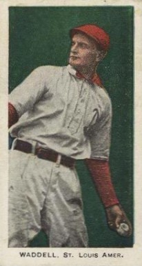 1910 Standard Caramel Waddell, St. Louis Nat'l # Baseball Card