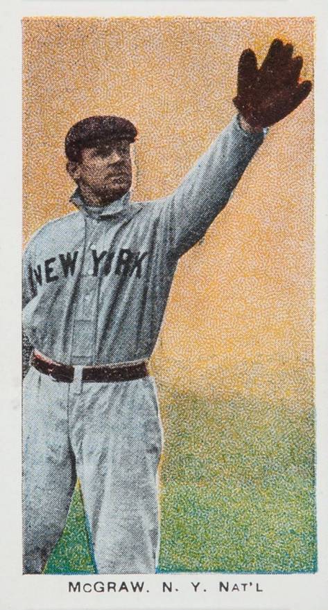 1910 Standard Caramel McGraw, N.Y. Nat'l # Baseball Card