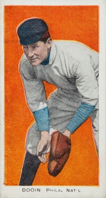 1910 Standard Caramel Dooin, Phila. Nat'l # Baseball Card