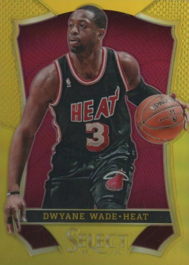 2013 Panini Select Dwyane Wade #81 Basketball Card