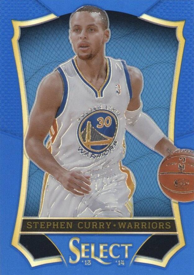 2013 Panini Select Stephen Curry #86 Basketball Card
