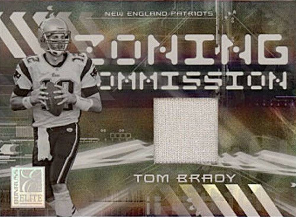 2006 Donruss Elite Zoning Commission Tom Brady #ZC-1 Football Card