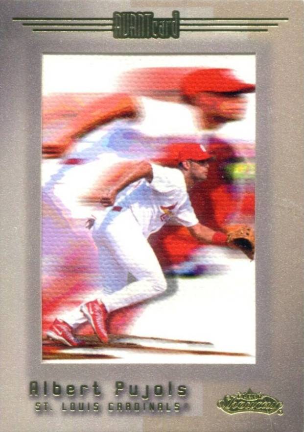 2001 Fleer Showcase Albert Pujols #121 Baseball Card