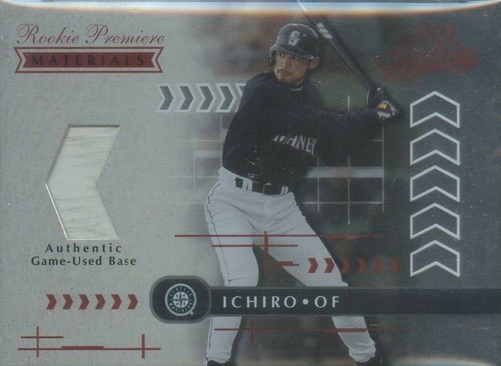 2001 Playoff Absolute Memorabilia Memorabilia Ichiro #195 Baseball Card