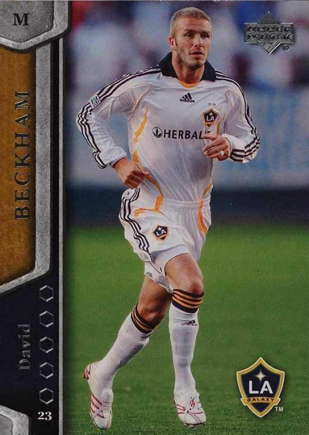 2007 Upper Deck MLS David Beckham #63 Soccer Card