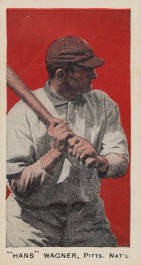 1911 George Close Candy "Hans" Wagner, Pitts. Nat'l # Baseball Card