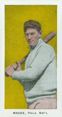 1911 George Close Candy Magee, Phila. Nat'l # Baseball Card