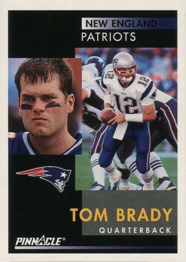2002 Leaf R & S Pinnacle Tom Brady #8 Football Card