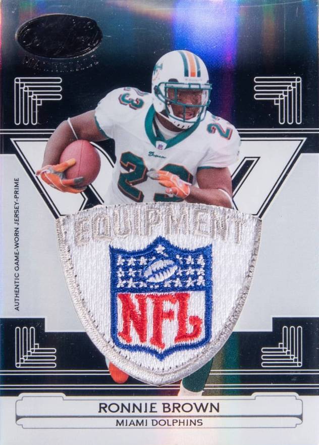 2006 Leaf Certified Materials Ronnie Brown #78 Football Card