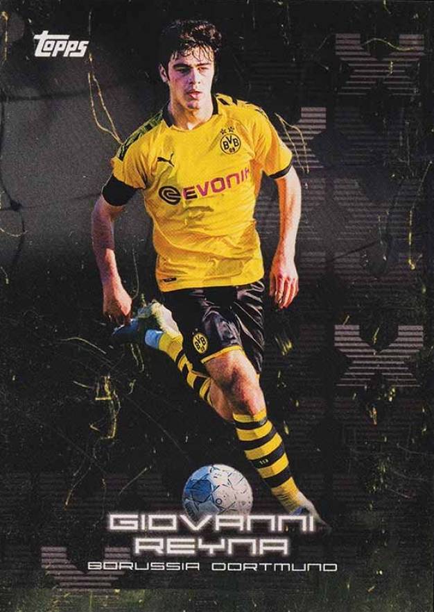 2020 Topps X BVB Borussia Dortmund Giovanni Reyna #15 Soccer Card