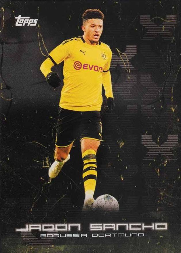 2020 Topps X BVB Borussia Dortmund Jadon Sancho #22 Soccer Card