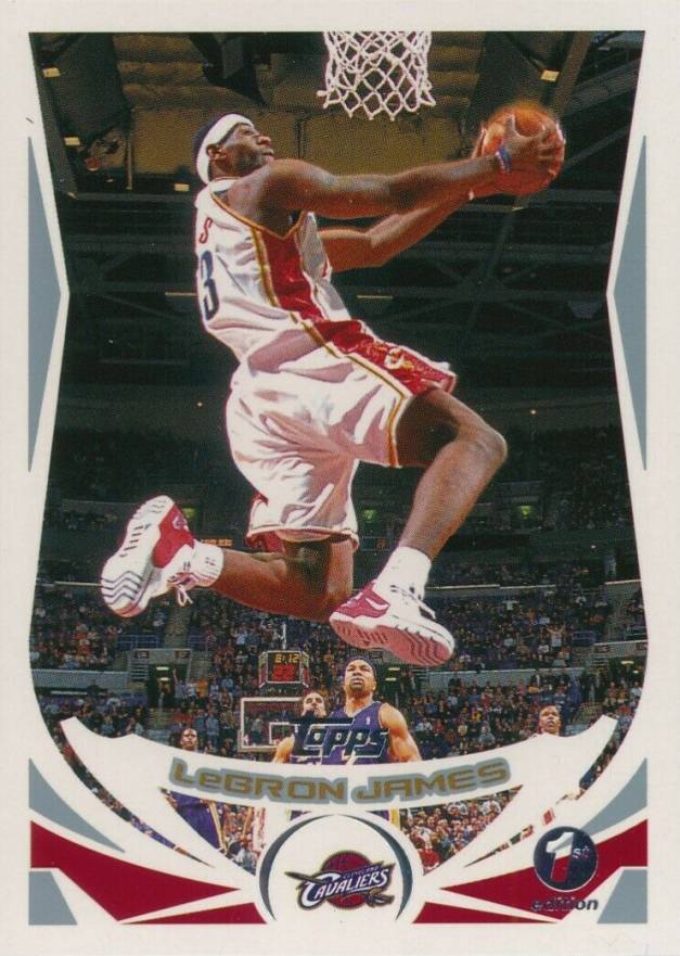 2004 Topps LeBron James #23 Basketball Card