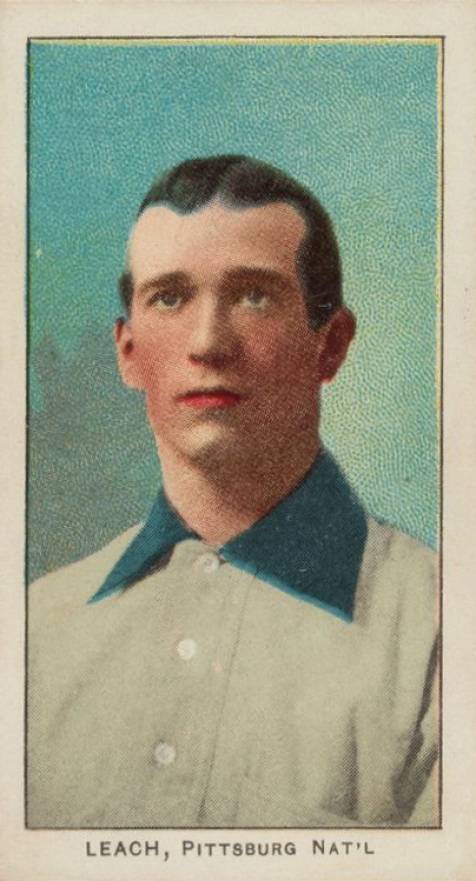 1909 Philadelphia Caramel Leach, Pittsburgh Nat'l # Baseball Card