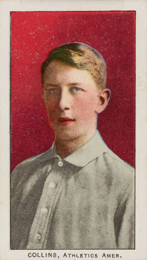 1909 Philadelphia Caramel Collins, Athletics Amer. # Baseball Card