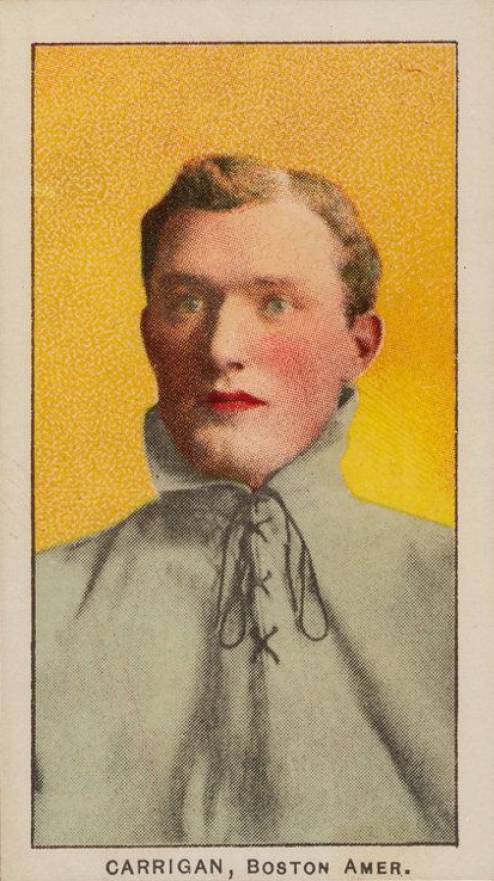 1909 Philadelphia Caramel Carrigan, Boston Amer. # Baseball Card
