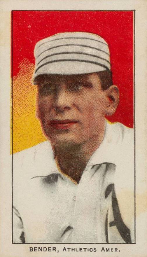 1909 Philadelphia Caramel Bender, Athletics Amer. # Baseball Card