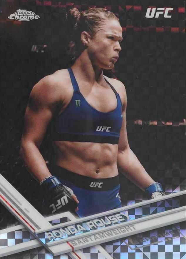 2017 Topps UFC Chrome Ronda Rousey #98 Other Sports Card