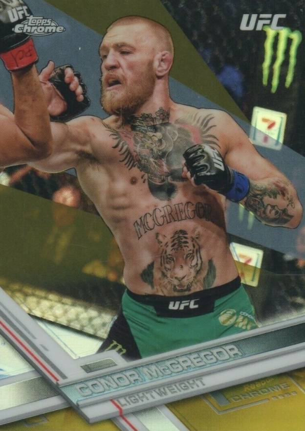 2017 Topps UFC Chrome Conor McGregor #97 Boxing & Other Card