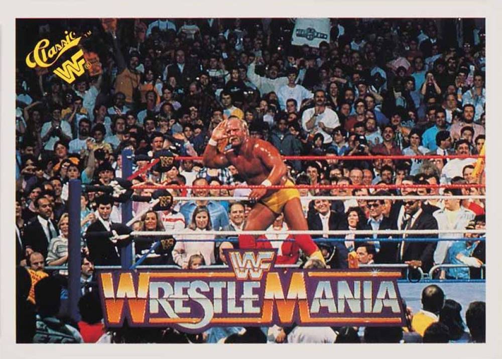 1990 Classic WWF Series 2 History of Wrestlemania Wrestlemania IV #41 Other Sports Card