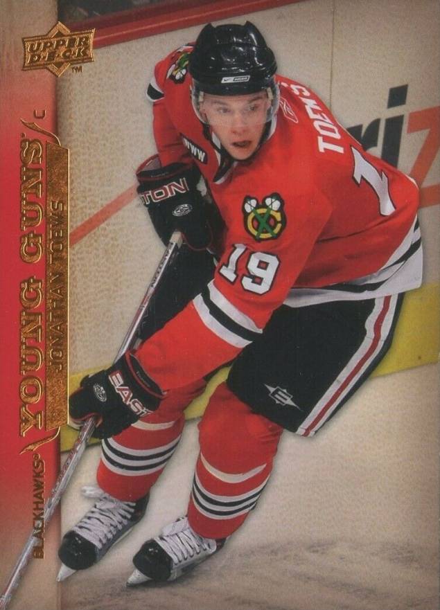 2007 Upper Deck Jonathan Toews #462 Hockey Card