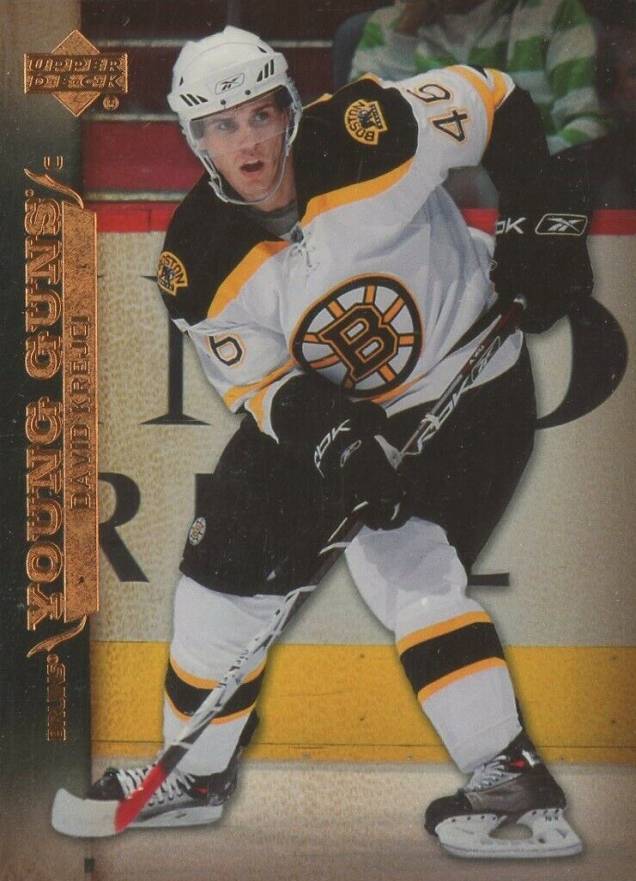2007 Upper Deck David Krejci #208 Hockey Card