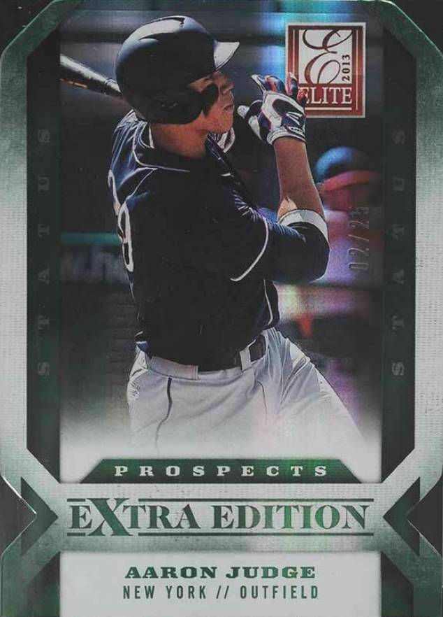 2013 Panini Elite Extra Edition Aaron Judge #122 Baseball Card