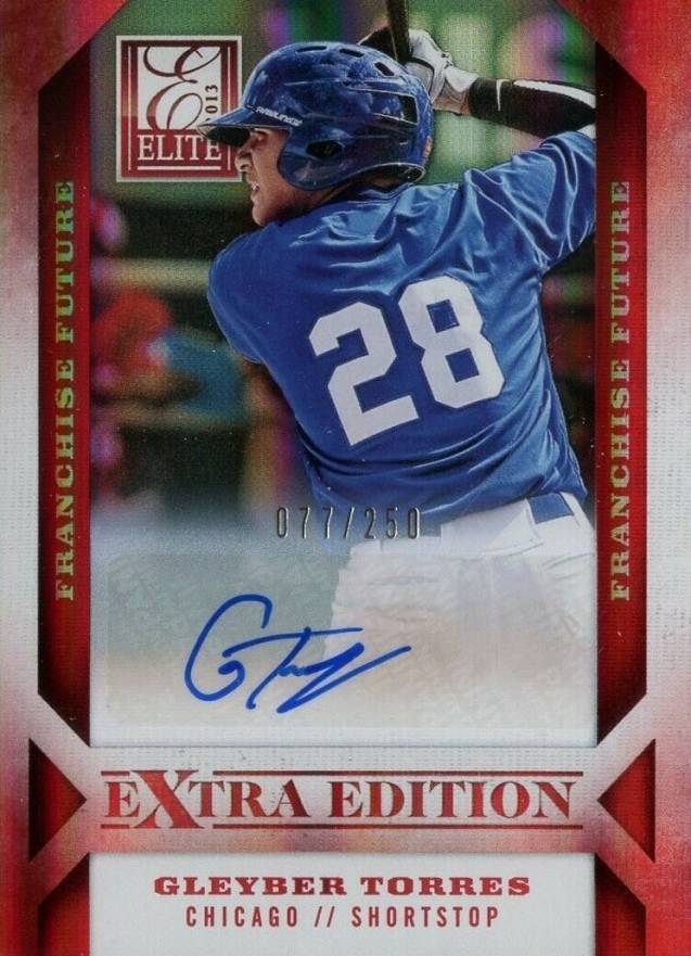2013 Panini Elite Extra Edition Gleyber Torres #71 Baseball Card