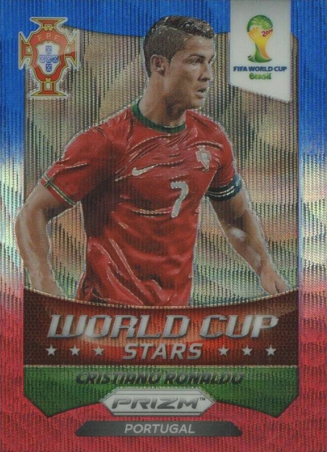 2014 Panini Prizm World Cup Stars Cristiano Ronaldo #28 Soccer Card