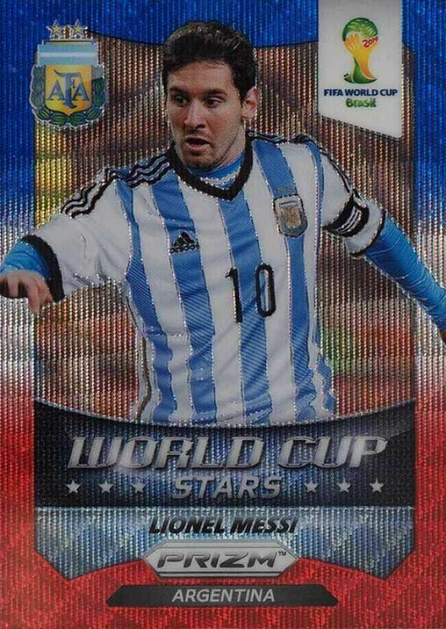 2014 Panini Prizm World Cup Stars Lionel Messi #1 Soccer Card