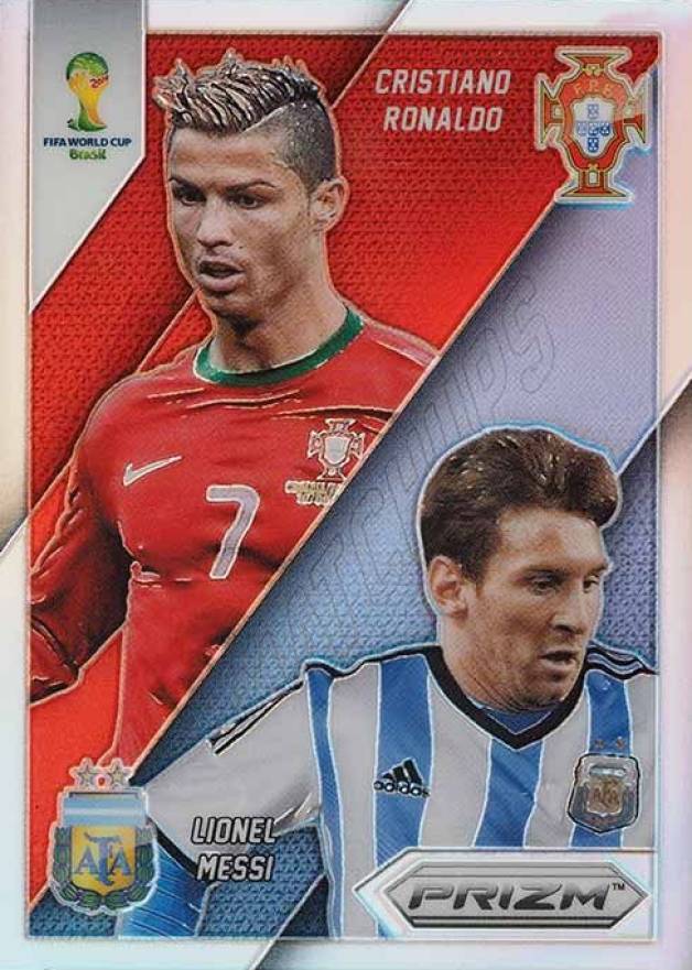 2014 Panini Prizm World Cup Matchups Cristiano Ronaldo/Lionel Messi #19 Boxing & Other Card
