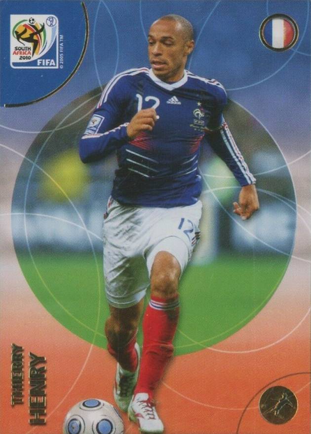 2010 Panini World Cup South Africa Premium Thierry Henry #109 Boxing & Other Card