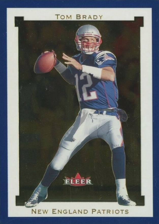 2002 Fleer Premium Tom Brady #106 Football Card