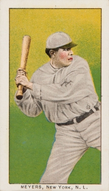 1910 Philadelphia Caramel Meyers, New York, Nat'l # Baseball Card