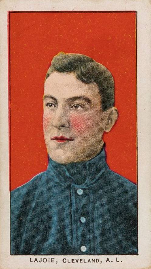 1910 Philadelphia Caramel Lajoie, Cleveland, AL # Baseball Card