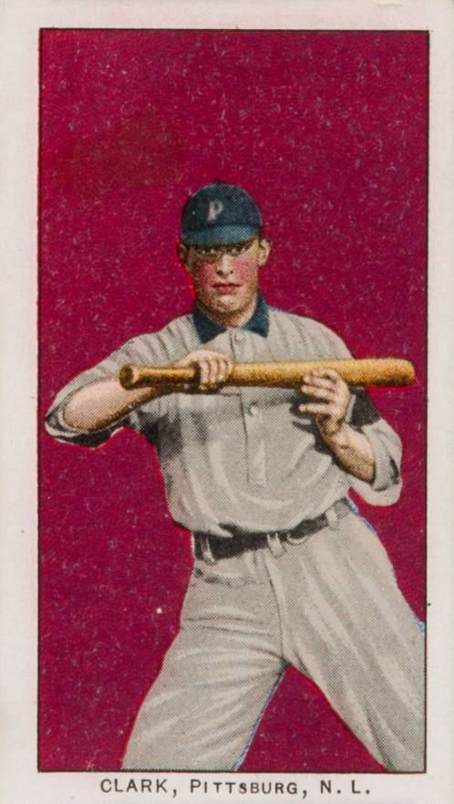 1910 Philadelphia Caramel Clark, Pittsburgh, Nat'l # Baseball Card