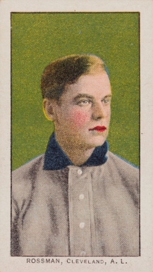 1910 Philadelphia Caramel Rossman, Cleveland, AL # Baseball Card