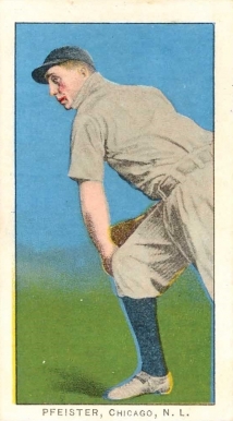 1910 Philadelphia Caramel Pfeister, Chicago Nat'l # Baseball Card