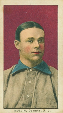 1910 Philadelphia Caramel Mullin, Detroit, AL # Baseball Card