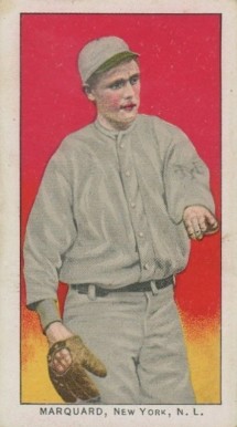 1910 Philadelphia Caramel Marquard, New York, Nat'l # Baseball Card
