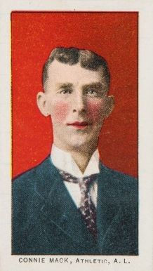 1910 Philadelphia Caramel Connie Mack, Athletics AL # Baseball Card