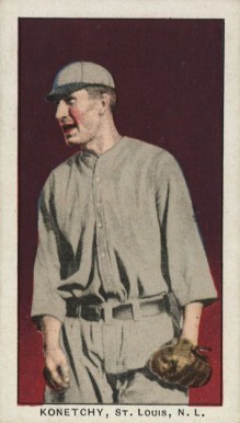 1910 Philadelphia Caramel Konetchy, St. Louis, Nat'l # Baseball Card