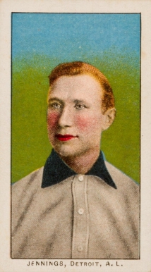 1910 Philadelphia Caramel Jennings, Detroit, AL # Baseball Card