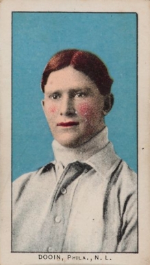 1910 Philadelphia Caramel Dooin, Phila., Nat'l # Baseball Card