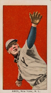 1910 Philadelphia Caramel Ames, New York, Nat'l # Baseball Card