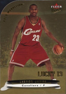 2003 Ultra Gold Medallion LeBron James #171 Basketball - VCP Price Guide