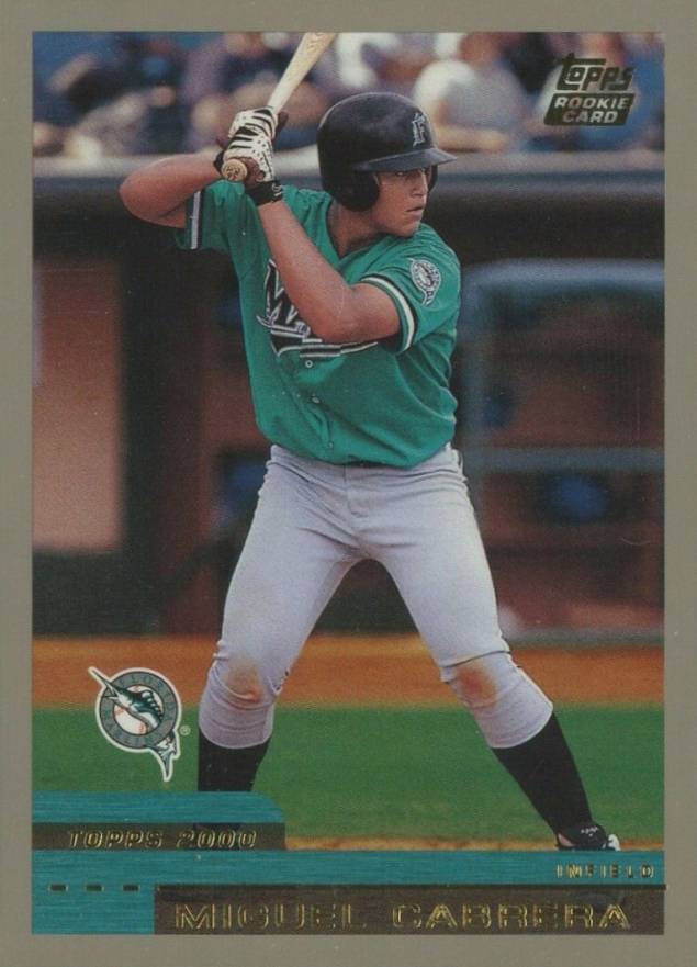 2000 Topps Traded Miguel Cabrera #T40 Baseball Card